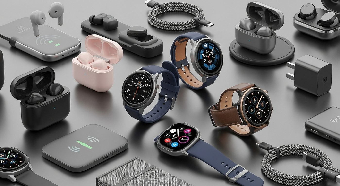 Gadgets y accesorios modernos